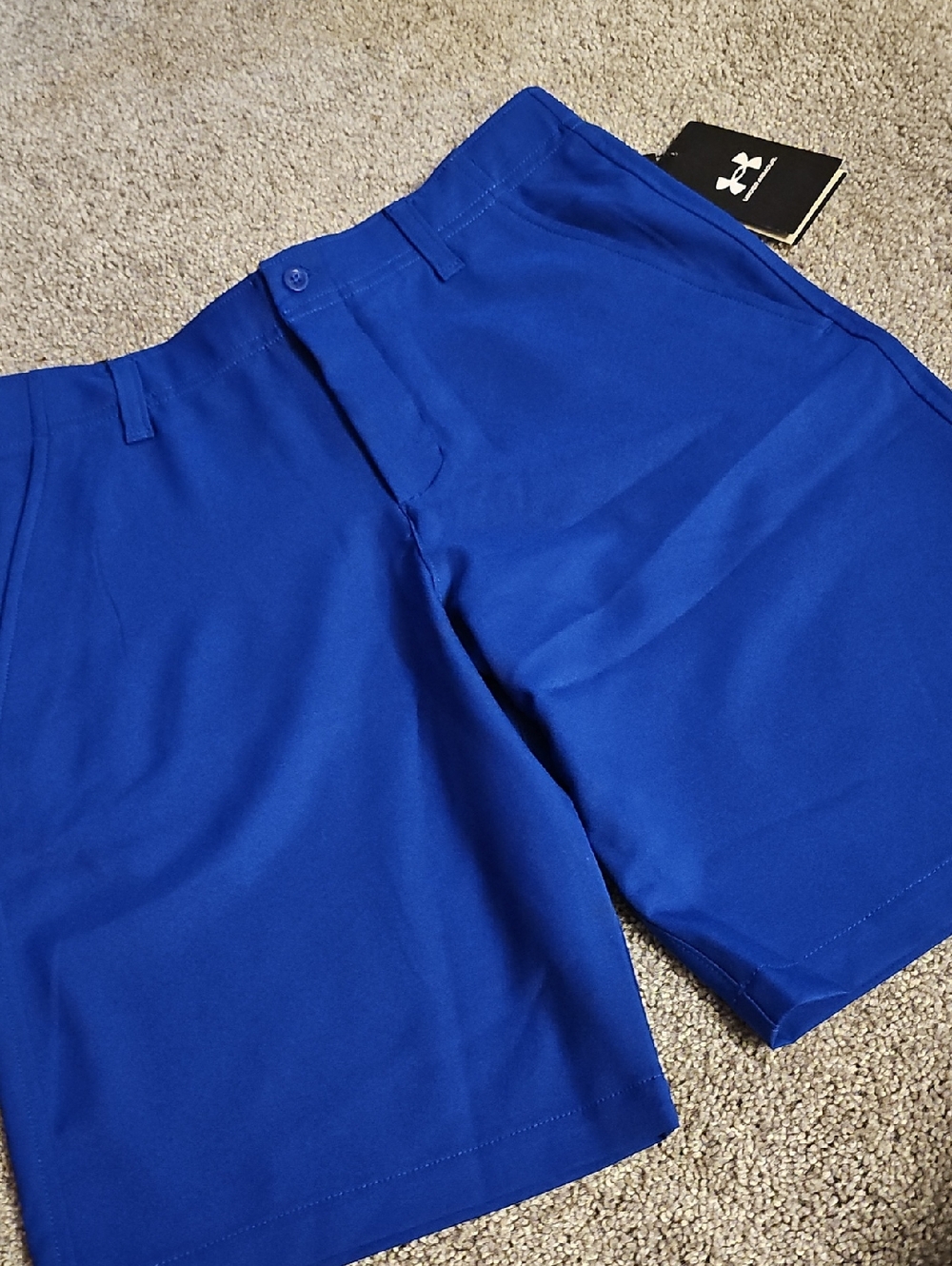 SS💜🔹️Under Armour Royal Blue Kids Shorts